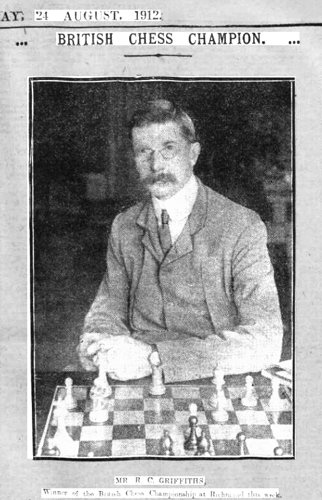 1912 British champion R Griffith