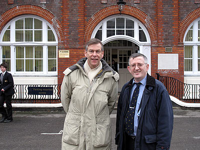 Dave Stevenson and John Saunders